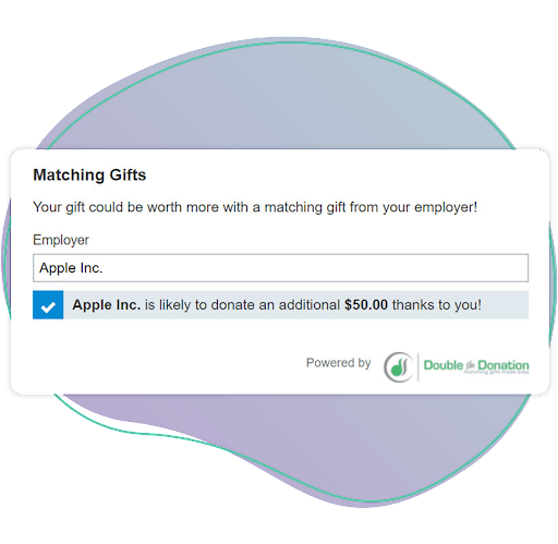  Offering gift matching options on your online fundraising platform will help you pull in more support for your cause.